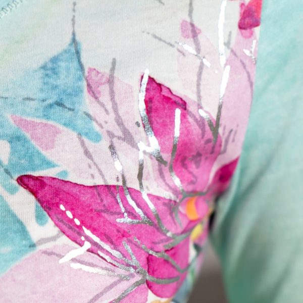 Shirt Waterlily shiny lake 2