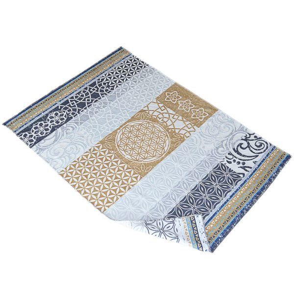 Plaid Decke "blume des Lebens" von Spirit of OM