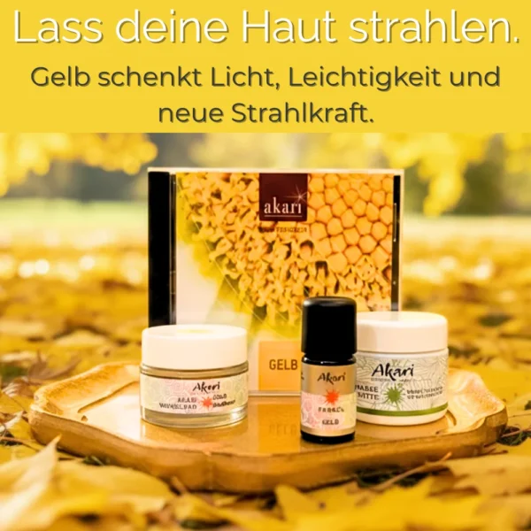 Akari Herbst Bundl gelb Leichtigkeit