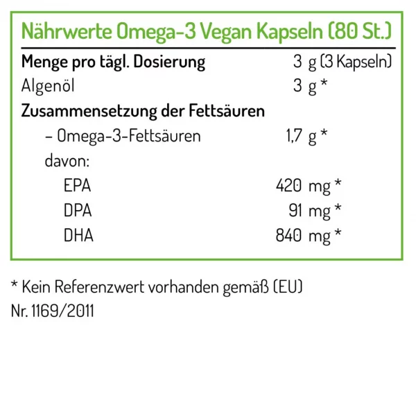 NORSAN Omega-3 Vegan Kapseln 2