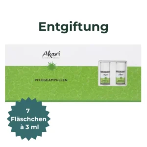 Ampulle Entgiftung – intensive Pflegekur mit 7 × 3 ml