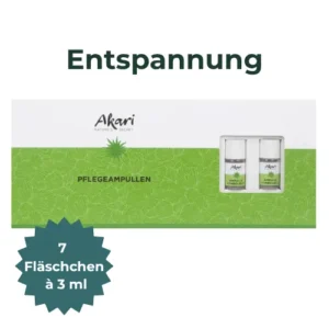 Ampulle Entspannung – intensive Pflegekur für Gesicht und Dekolleté