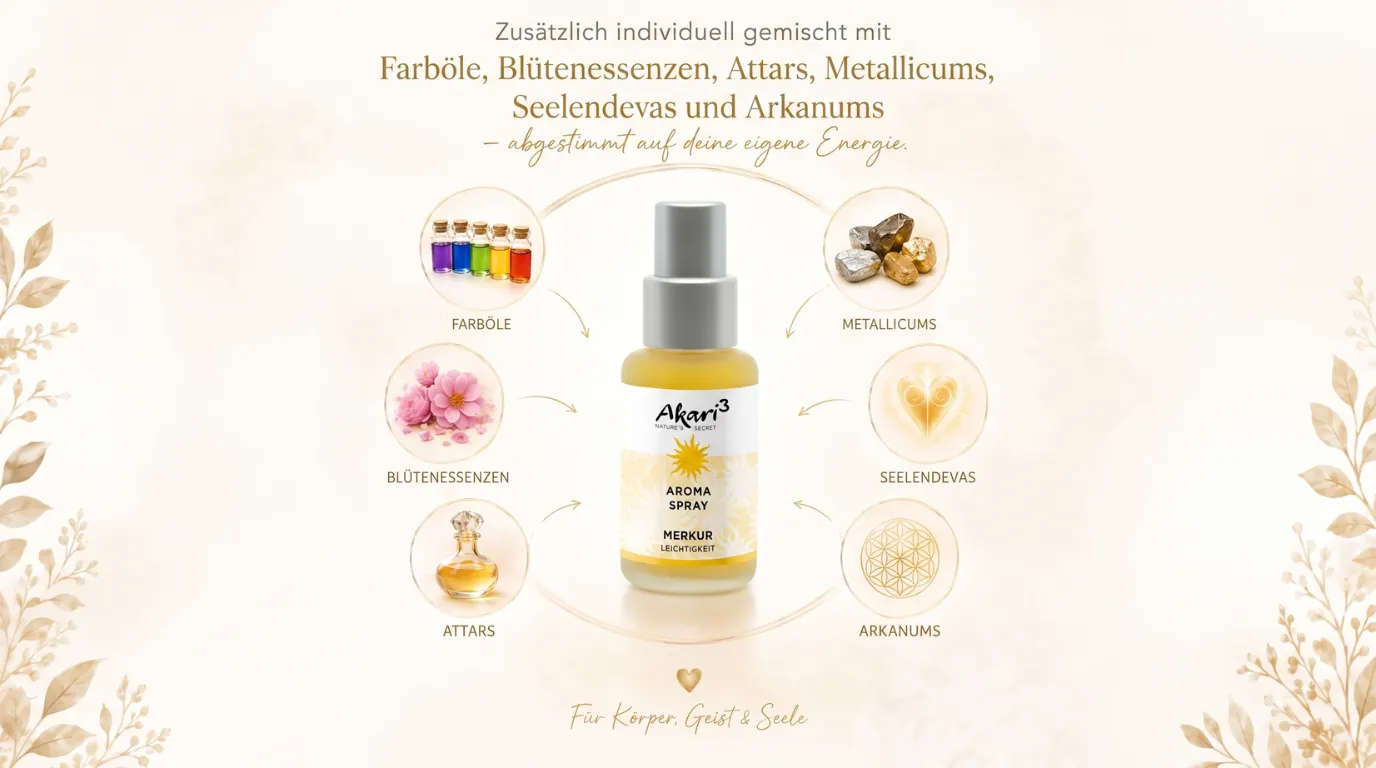 Akari Aromaspray merkur individuell gemischt
