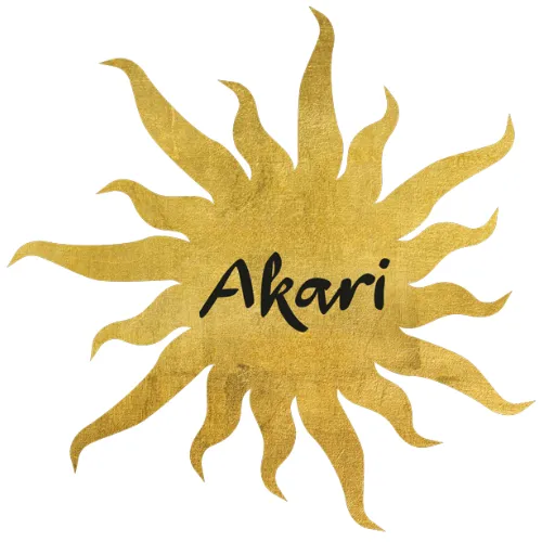 Logo Akari Licht und Farben
