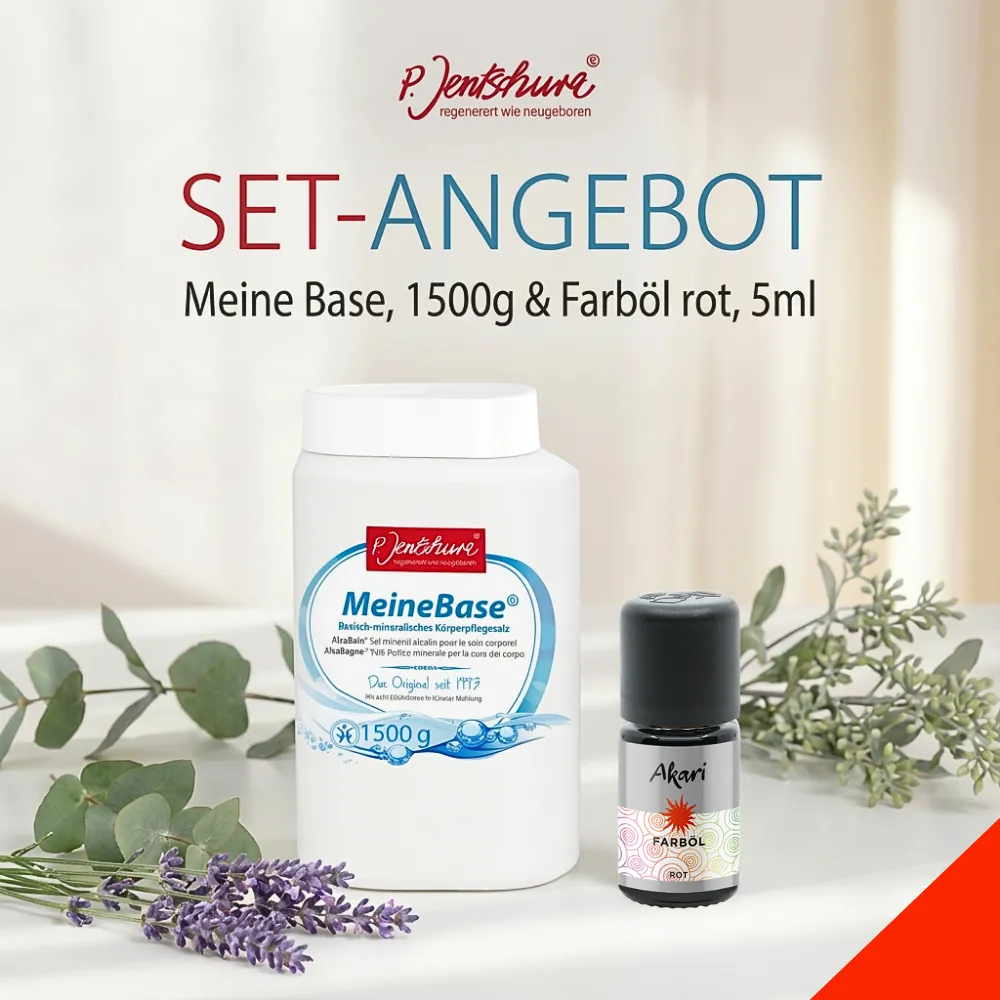 meine Base im Set mit Akari rot Farböl