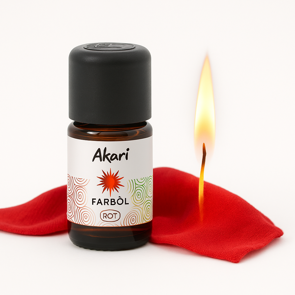 farboel rot mit Flamme Naturkosmetik kaufen, Behandlungen buchen Wohlfühl-Rituale mit ätherischen Ölen