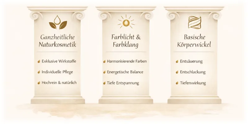 ganzheitliches Behandlungskonzept Naturkosmetik kaufen, Behandlungen buchen Naturkosmetik - Balance Dresden
