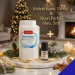 meine Base und Farböl blau