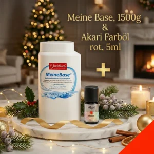 meine Base im Set mit Akari rot Farböl