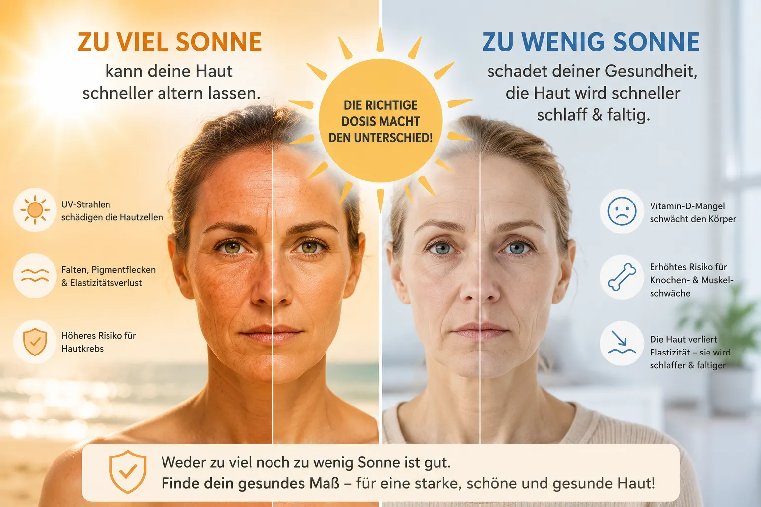 Sonnenschutz so beugst du vor